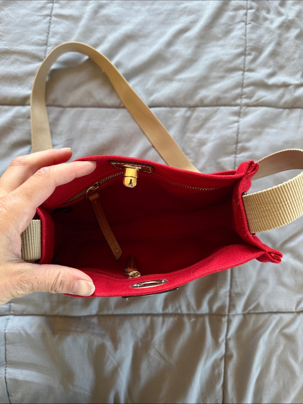 Dooney & Bourke  Canvas Crossbody Bag with Adjustable Strap - Picture 3 of 8